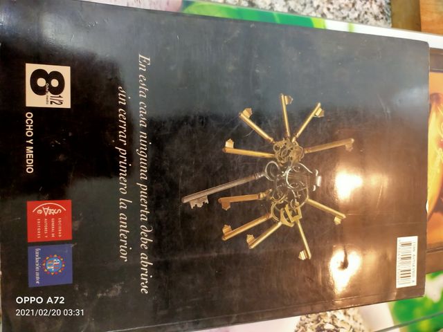 libro original guión  película los otros