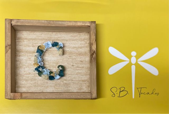 Caja con letra preservada