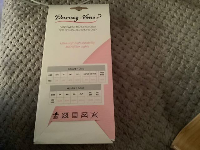 Medias ballet sin estrenar