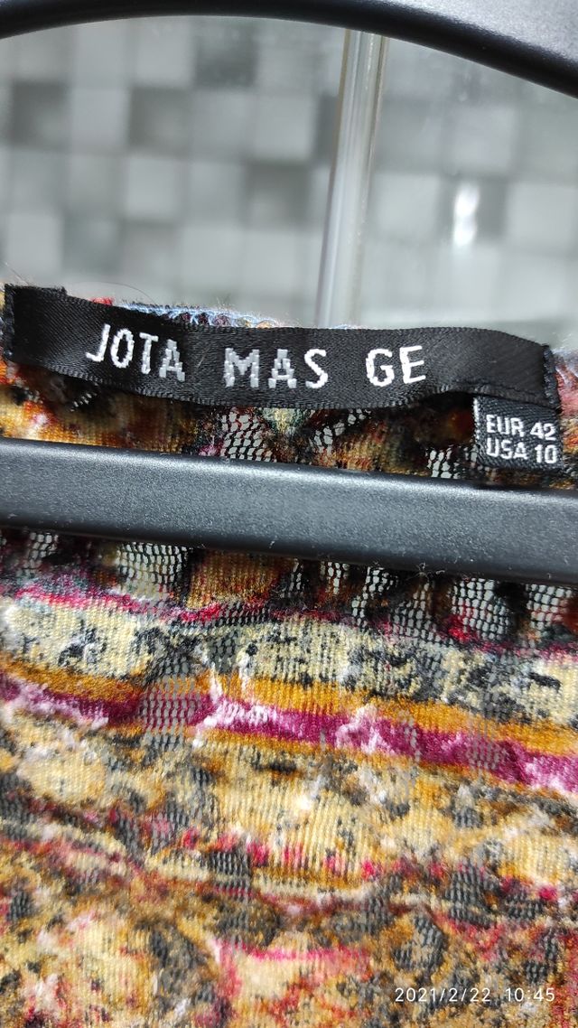 Blusa Jota más Ge talla 38-40