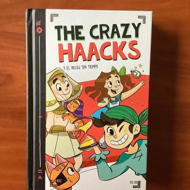 Libro juvenil . The crazy Haaks.
