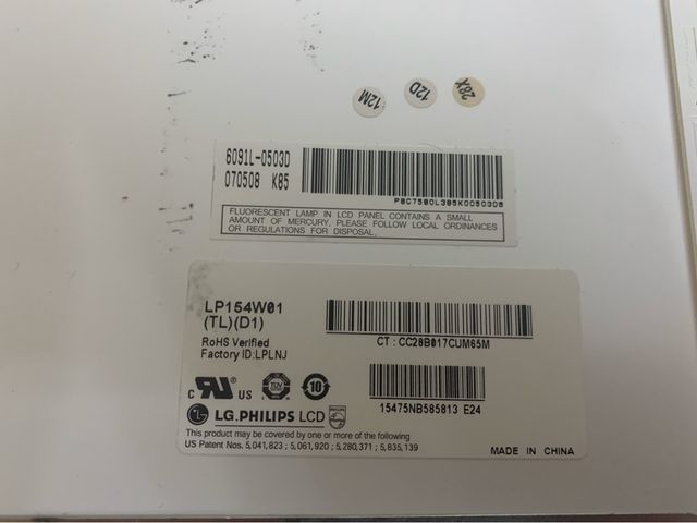 Pantalla portatil LP154W01 (TL) (D1)