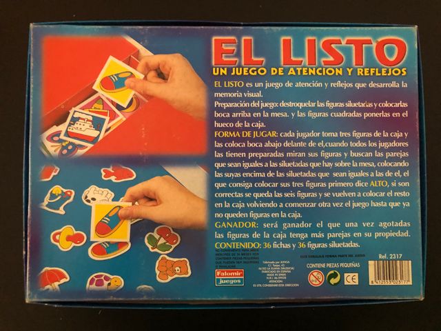 Juego de mesa Falomir "El Listo" lince