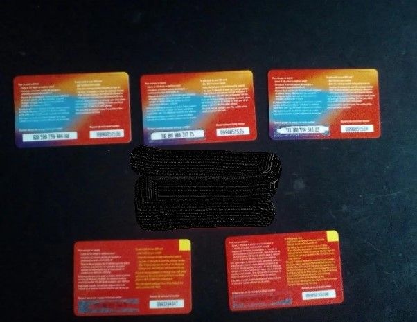 TARJETAS TELEFONICA AIRTEL:SIRENITA, CAMINIO SANT