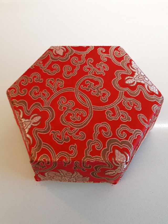 Juego de 3 pongotodo en tela original de Hong Kong