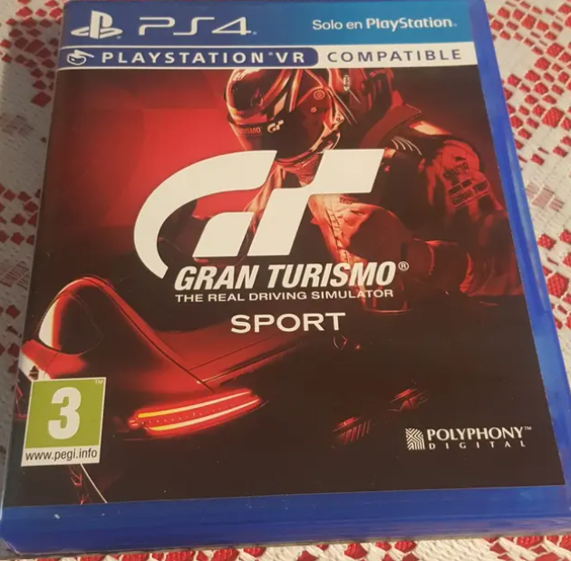 Juego Gran Turismo Sport Compatible VR PS4
