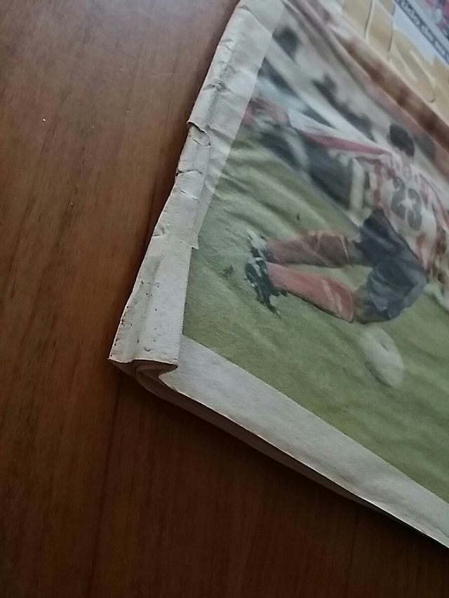 AS 1997 Autografo Raúl González Blanco Real Madrid