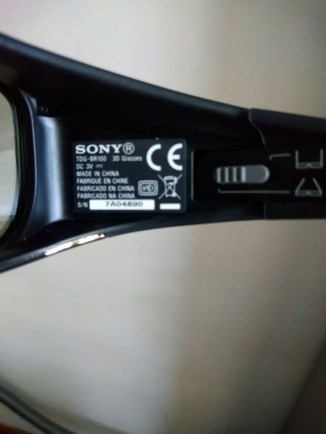 Gafas 3D Sony TDG-BR 100