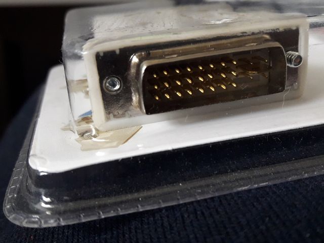 Adaptador VGA DVI video pc nuevo
