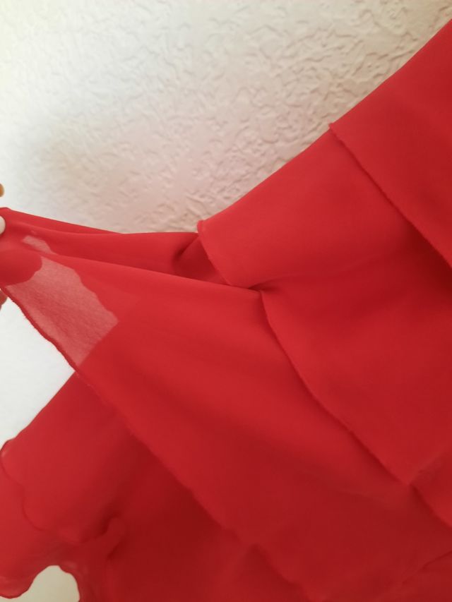Vestido rojo t.40