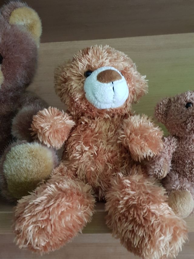 3 peluches