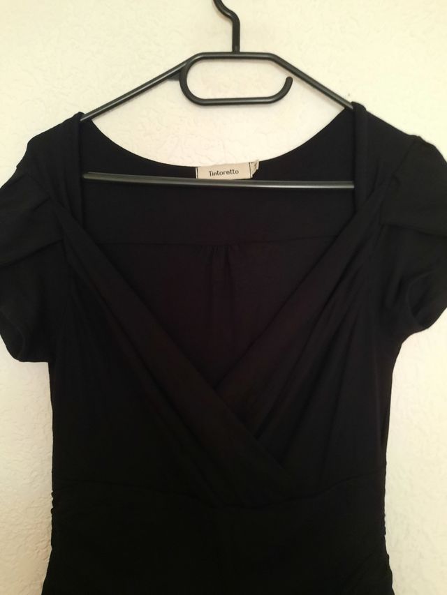 Vestido negro Tintoretto