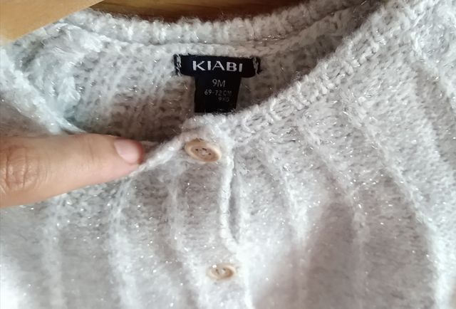 Chaqueta bebé Kiabi nueva