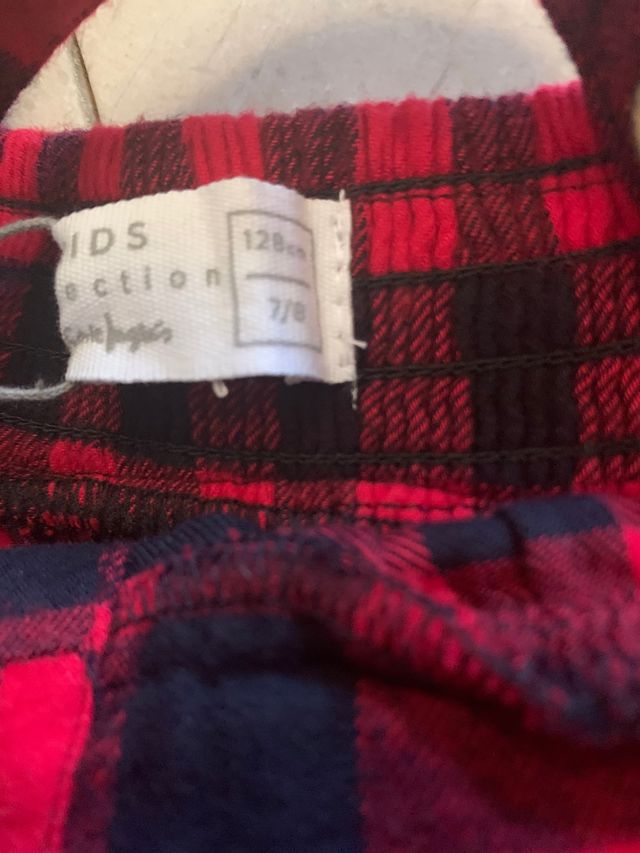 Peto pichi falda niña.Brotes.Talla 7/8.Nueva