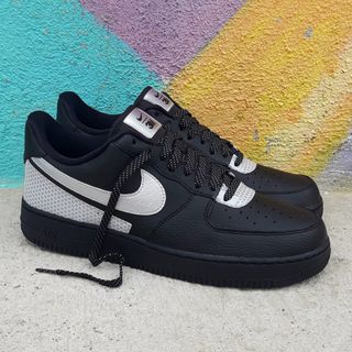 Nike Air Force 1 3M Black Silver - Talla 45 de segunda mano por 129 EUR en  Madrid en WALLAPOP