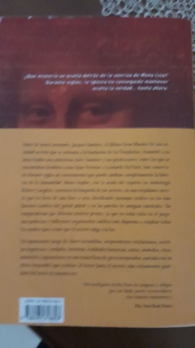El Código Da Vinci. Dan Brown 