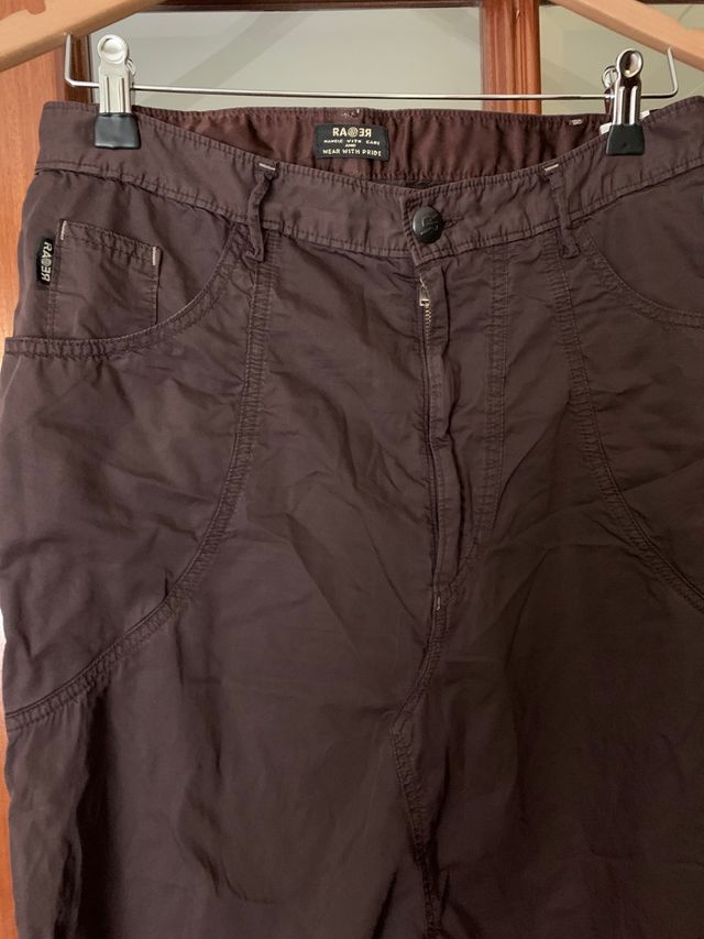 Pantalon marron Raer cargo