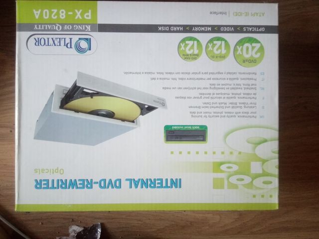 grabadora dvd Plextor