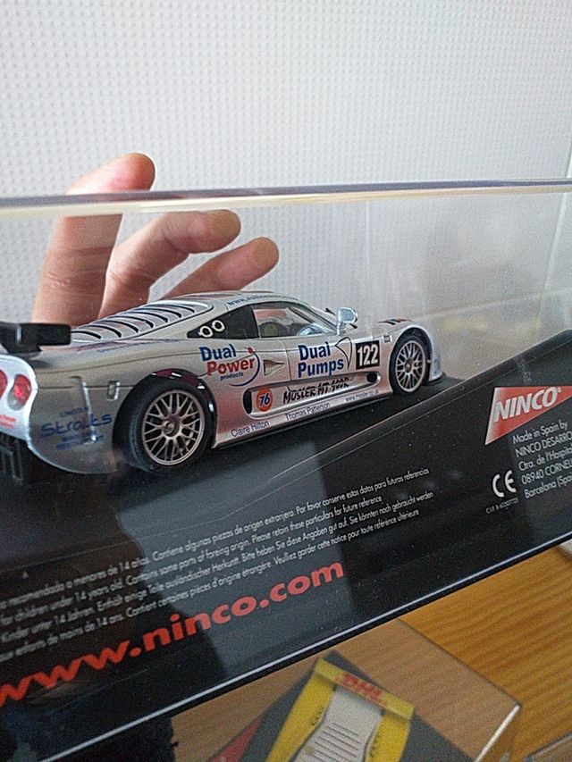 coche de scalextric. slot ninco mosler mt 900r 