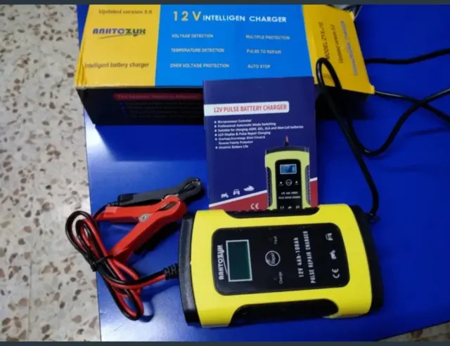 CARGADOR INTELIGENTE DE CARGA AUTOMÁTICA COCHE