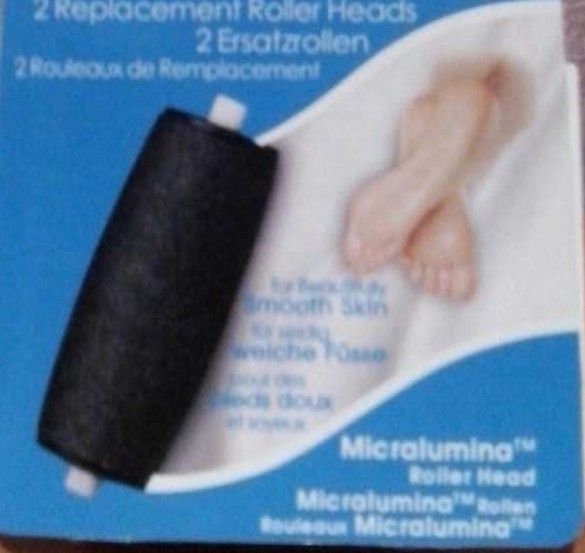 dos recambios del aparato de limar y pulir talones