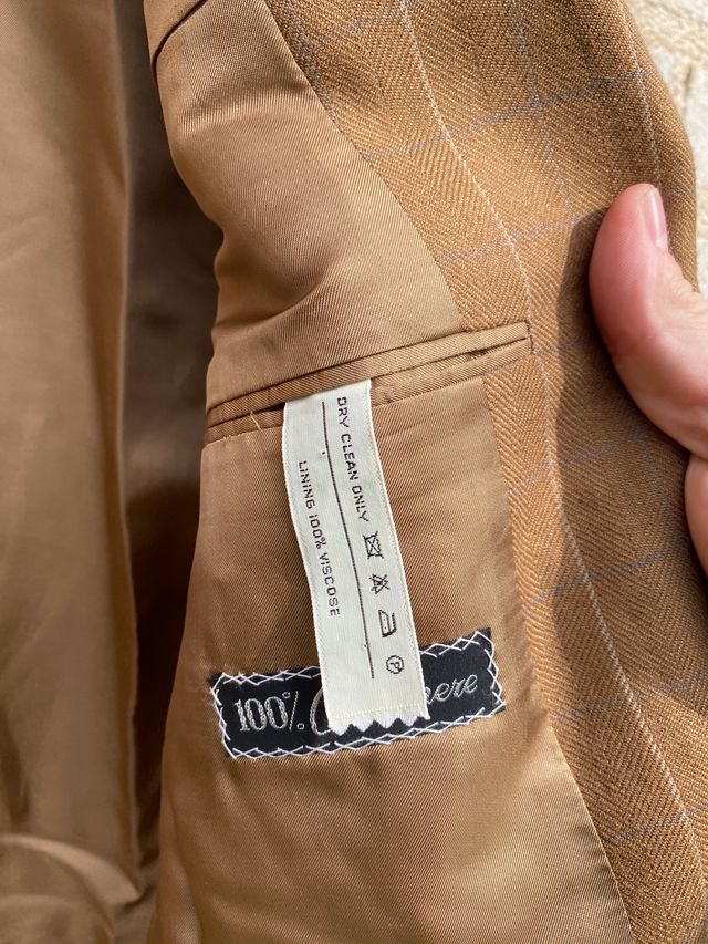 Chaqueta Chester Barrie 100% cashmere talla 40/50 