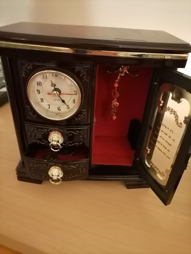 joyero mini armario vintage