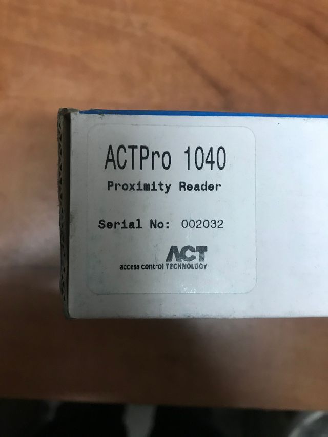 Lector proximidad ACT 1040 nuevo