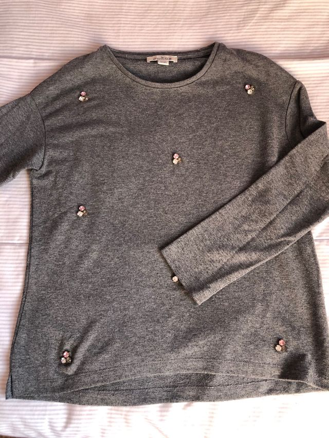 jersey niña gris, Massimo Dutti
