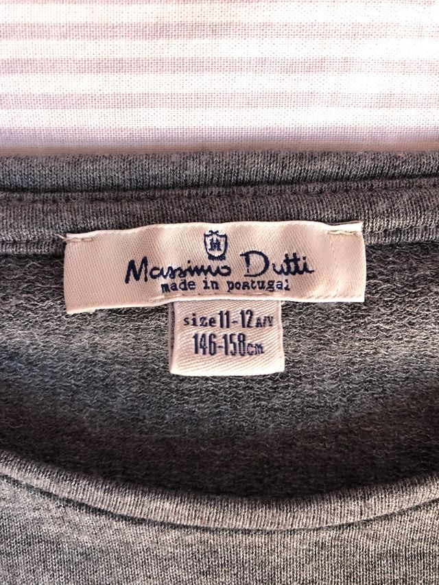 jersey niña gris, Massimo Dutti