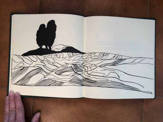 Rosalía cos rapaces escolma