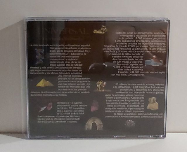 CD de Enciclopedia Universal Multimedia
