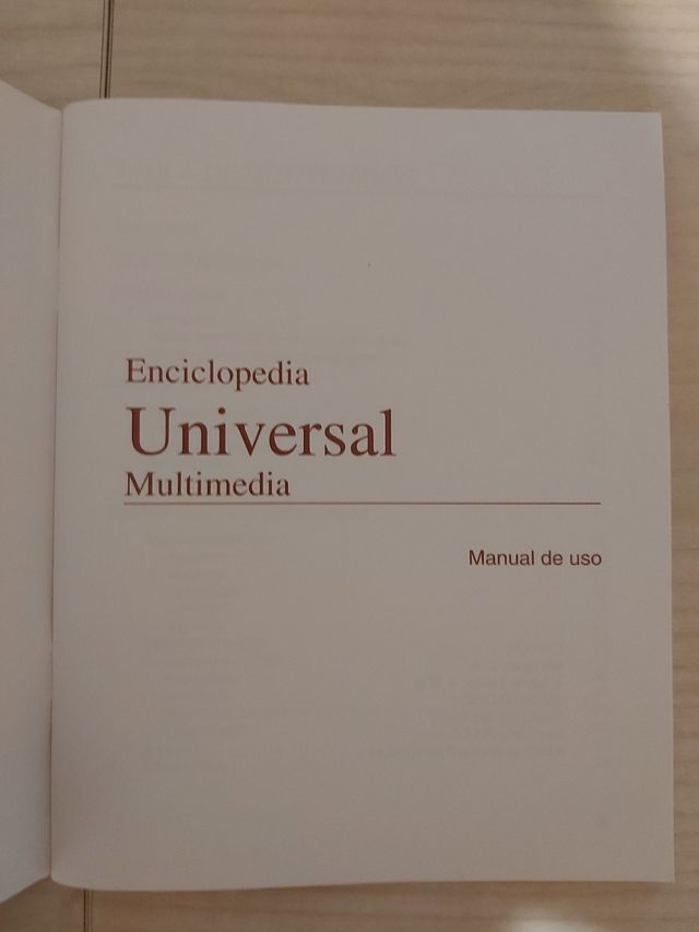 CD de Enciclopedia Universal Multimedia