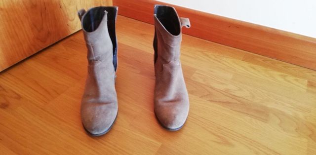 Botines marrones chica