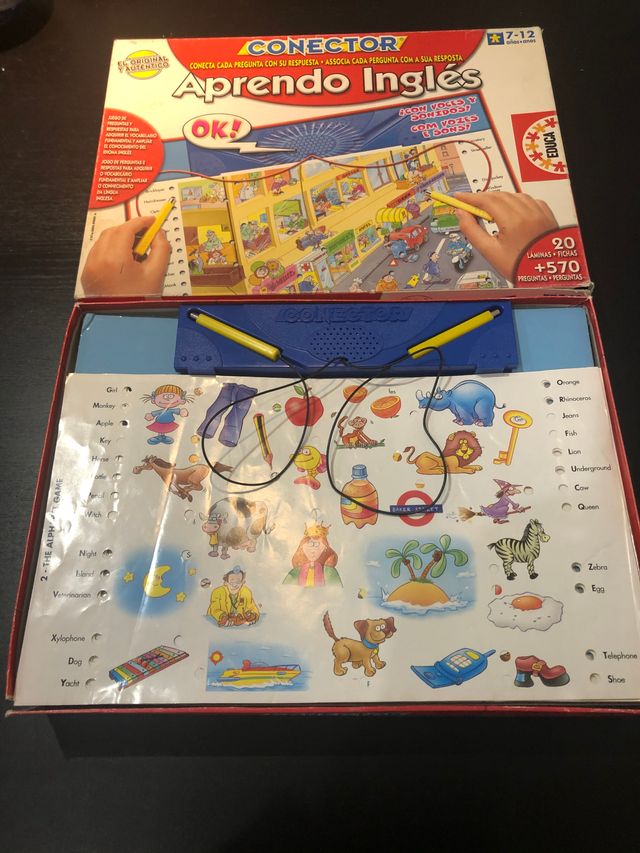 juegos Conector inglés Lectron Enciclopedia educa