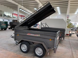 Remolque C2200 2E Con tapa Basculante