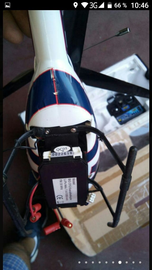 Helicoptero radiocontrol aeromodelismo Carson