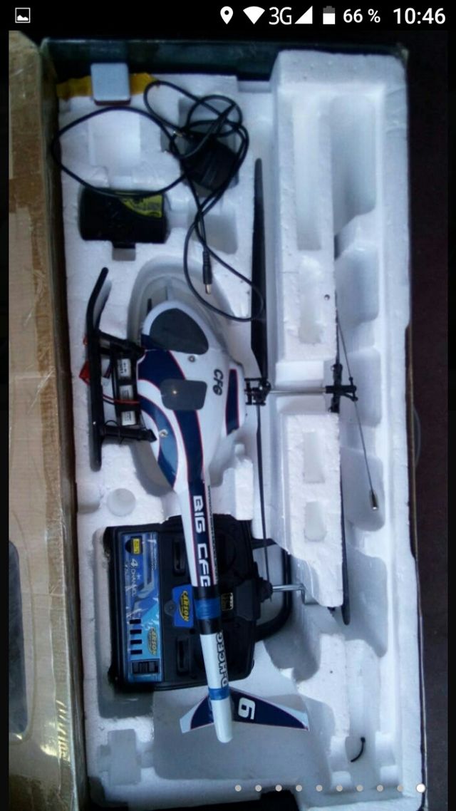 Helicoptero radiocontrol aeromodelismo Carson