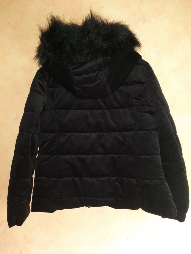 Cazadora/Abrigo negra de pana invierno