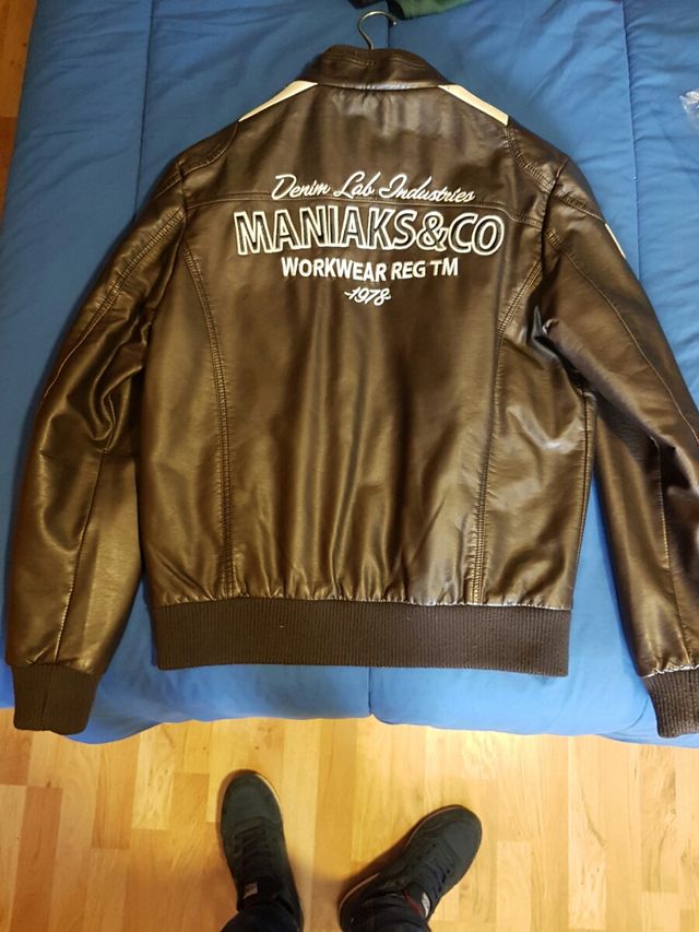 chaqueta de cuero Nueva sin uso