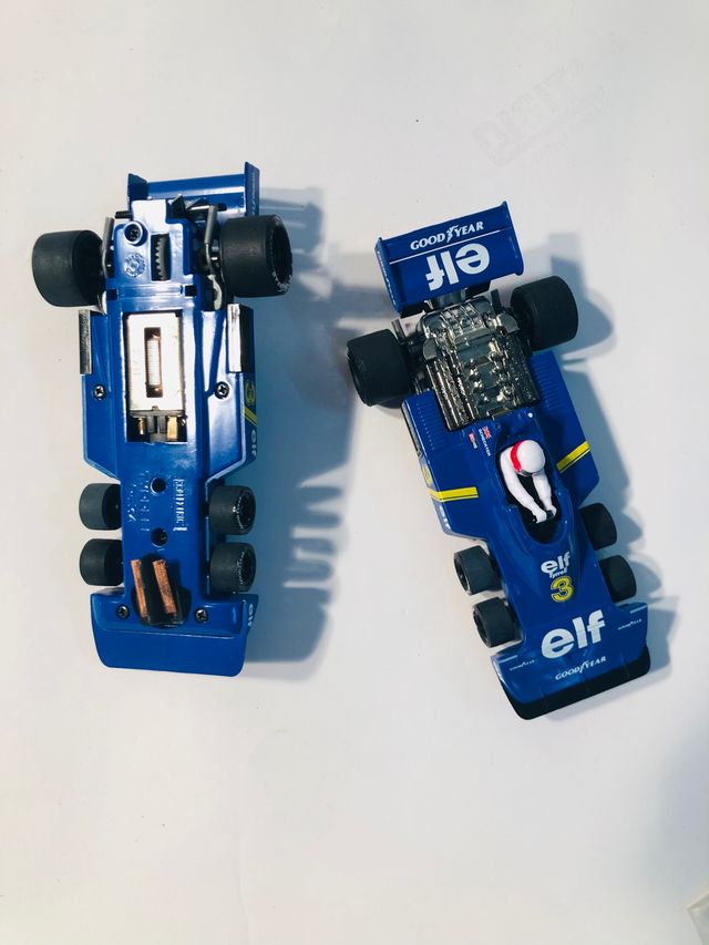 2 Scalextric SLOT TYRRELL P34 ALTAYA SCALEXTRIC.