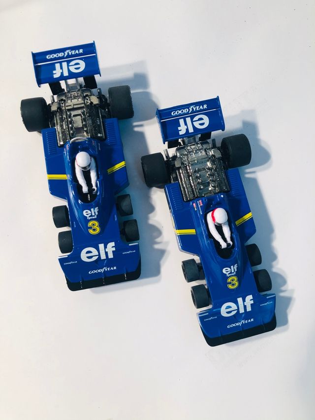 2 Scalextric SLOT TYRRELL P34 ALTAYA SCALEXTRIC.