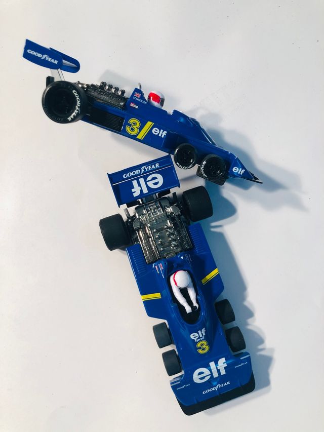 2 Scalextric SLOT TYRRELL P34 ALTAYA SCALEXTRIC.