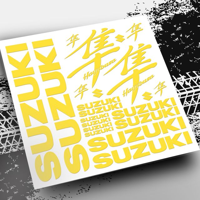 Kit pegatinas Suzuki Hayabusa ref. pm01 moto