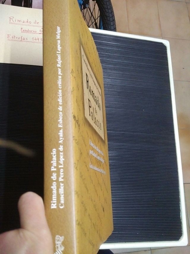 Rimado de Palacio. Canciller Pero López de Ayala