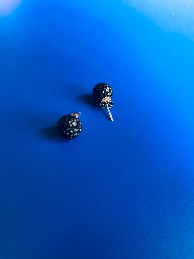 Pendientes Plata de Ley y cristales, Joyería