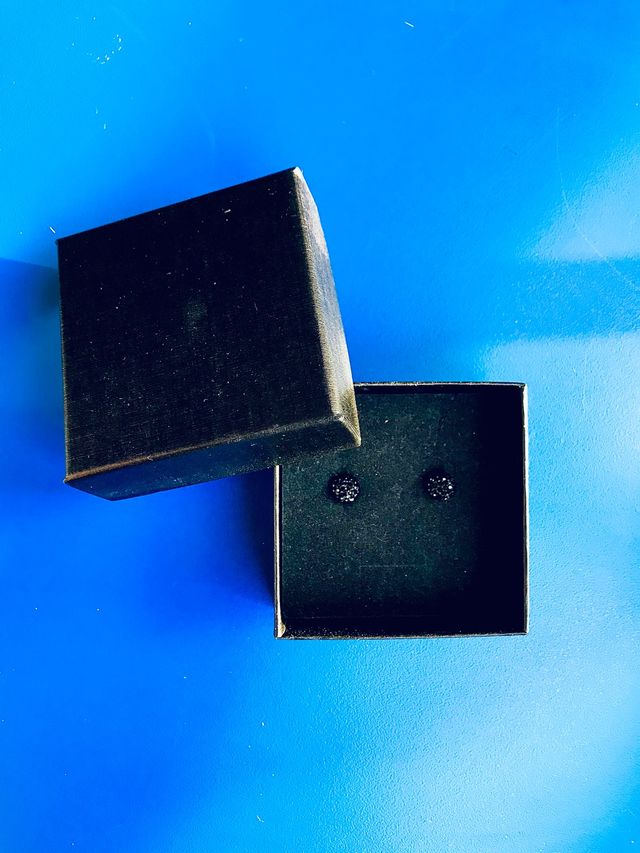 Pendientes Plata de Ley y cristales, Joyería