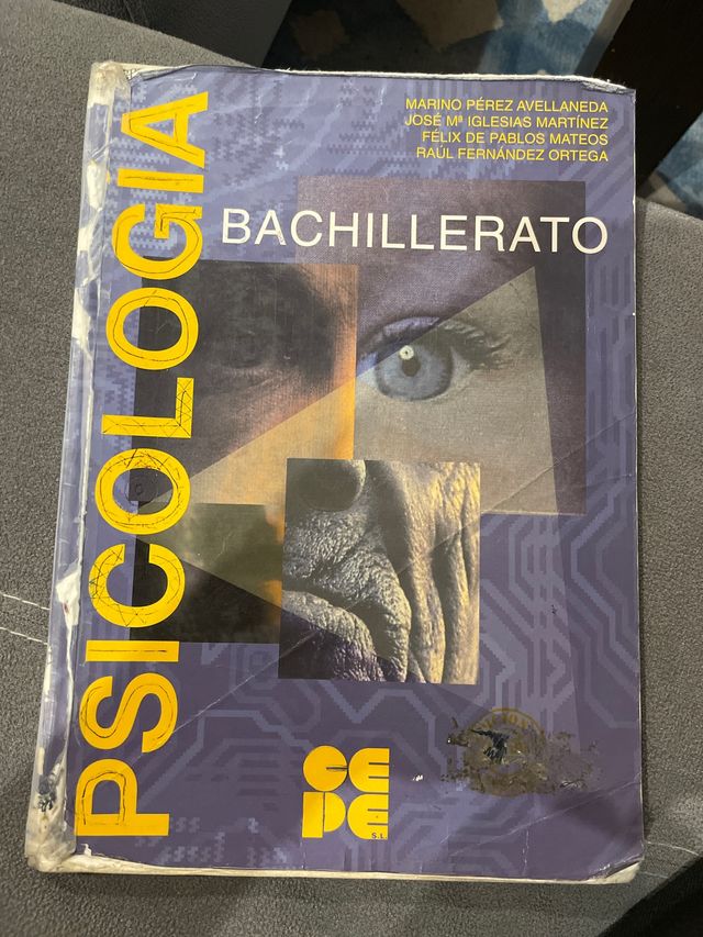 Psicología Bachillerato ISBN 8478692967