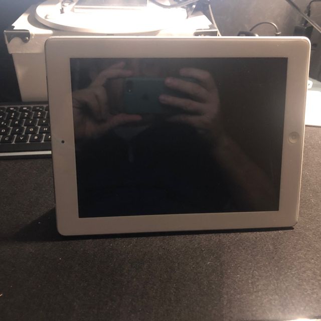 Funda NUEVA original iPad 2 3 4 9.7" cuero blanco