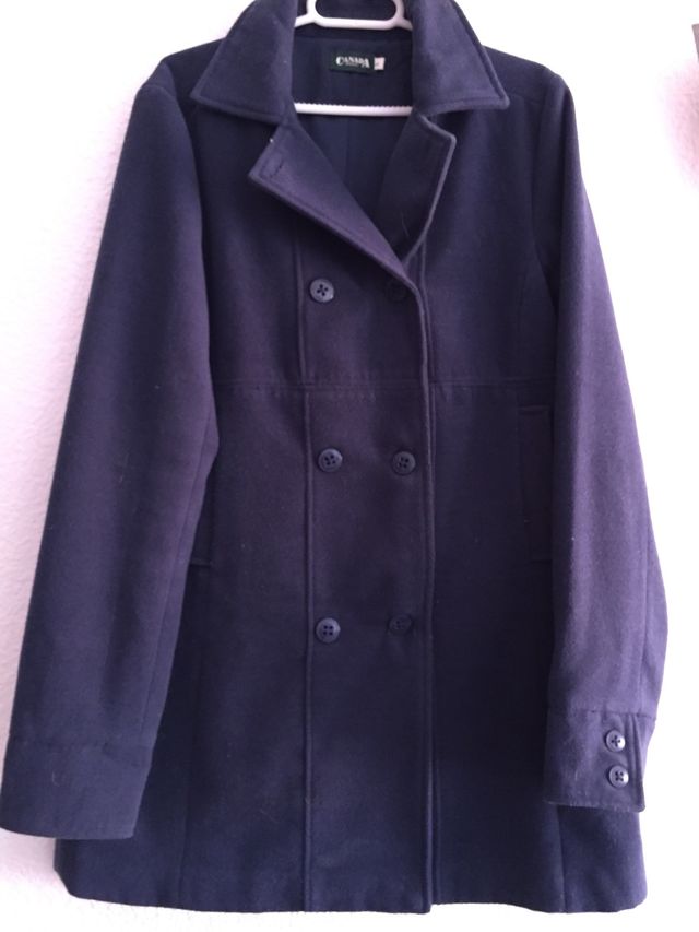 Abrigo marino poco usado talla M